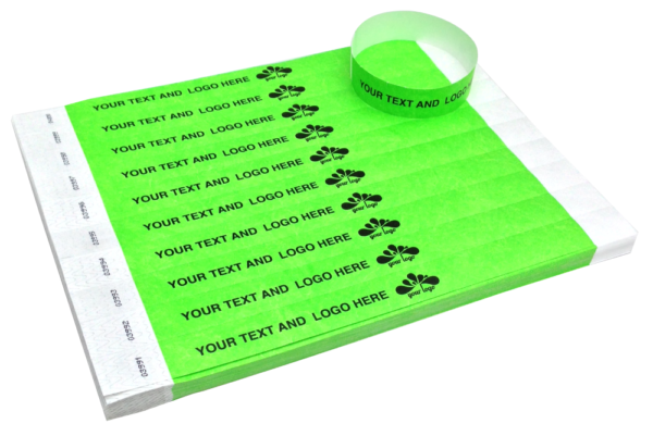 tyvek wristbands